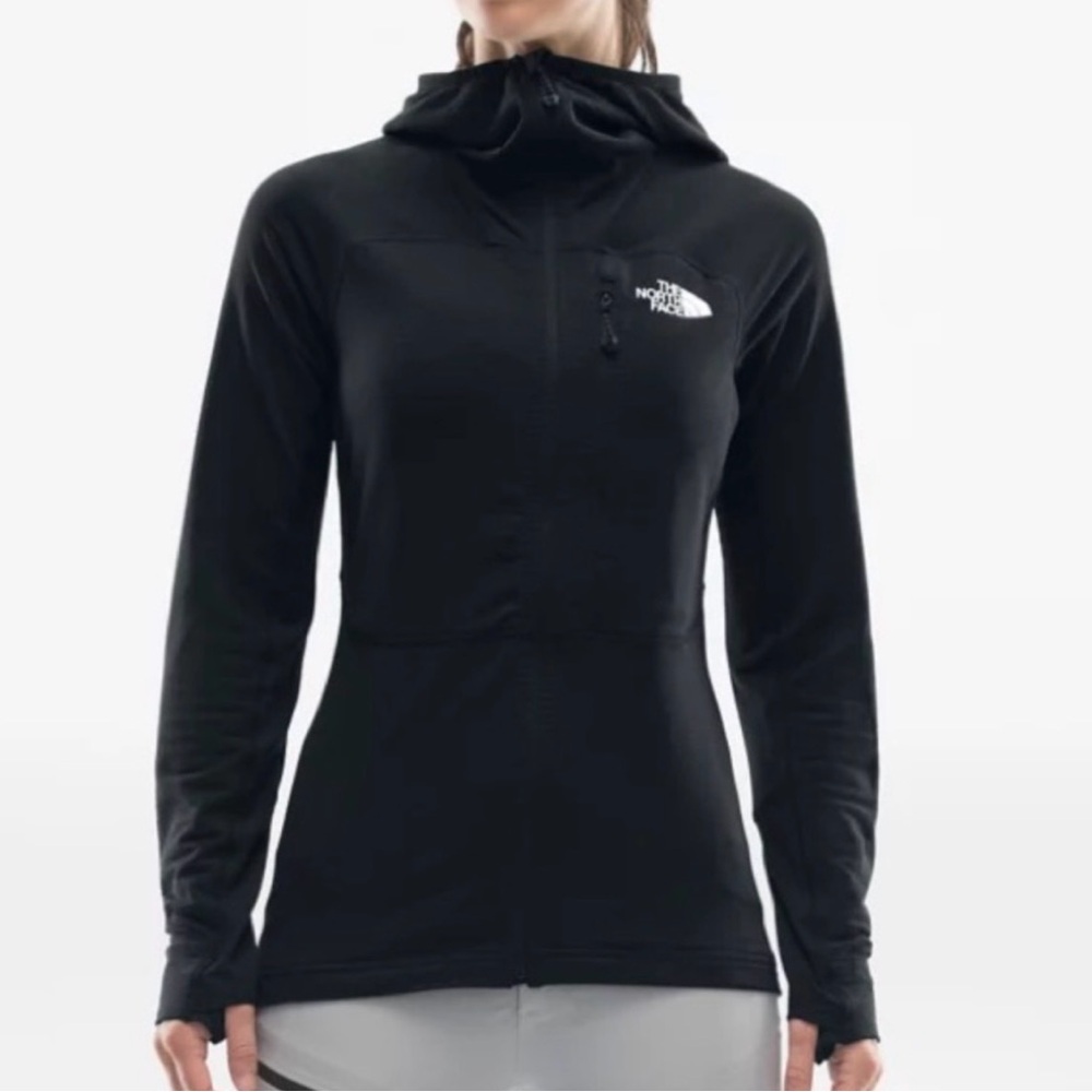 The North Face Black Summit L2 Powergrip Full-Zip Hoodie